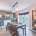 9 The Pavilions, Davenham – dining area with patio doors opening to the garden, enhancing indoor outdoor flow in this detached home