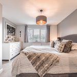 9 The Pavilions, Davenham – spacious double bedroom with garden outlook and soft neutral styling within a detached home