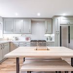 9 The Pavilions, Davenham – family kitchen with shaker cabinetry, range cooker and central island forming the heart of this detached home