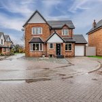 9 The Pavilions, Davenham – detached family home with driveway parking, integral garage and attractive brick façade