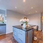 Kitchen dining area at Orchard House Common Lane Lach Dennis