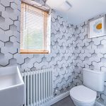 Ground floor cloakroom with modern design in a Northwich home on Runcorn Road