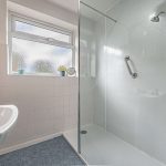 Practical shower room serving the first-floor accommodation within this detached family home in Davenham.