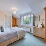 Spacious principal bedroom in this detached family home close to Davenham village centre, with built-in storage and a bright rear outlook.